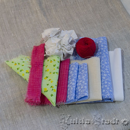 Материалы для самостоятельного изготовления куклы Кубышка-Травница