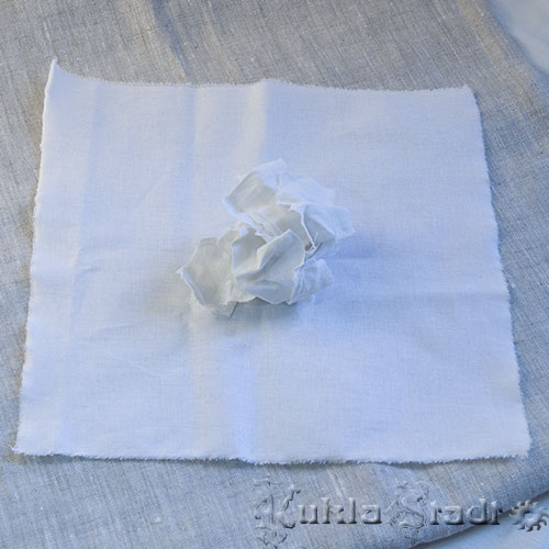 Как сделать куклу Кубышка-Травница, этап 1