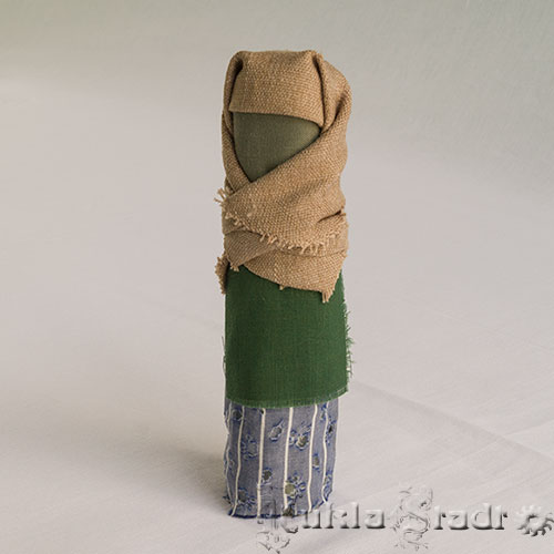 Кукла Недоля на основе скрутки