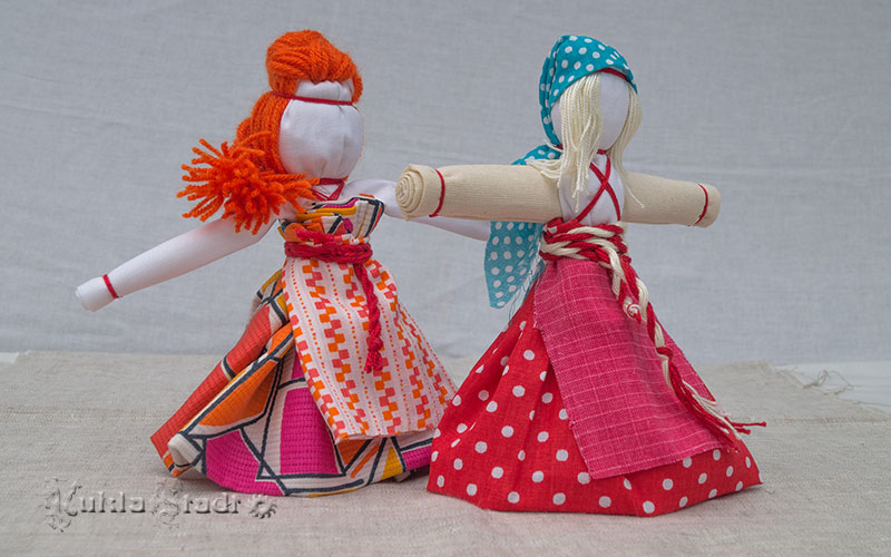 Тряпичная кукла Веснянка