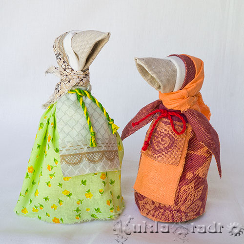 Кукла Сорока, два варианта